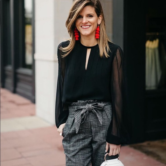 NEW! BOHO Red & Gold Fringe Tassel Earrings - Picture 15 of 16